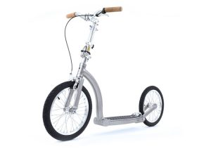swifty one scooter in silver